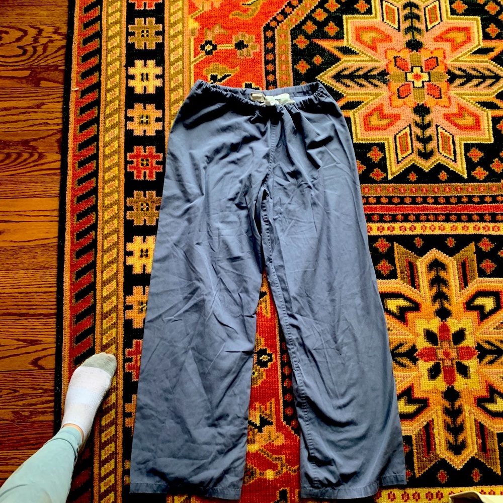 Urbane gray scrub pants